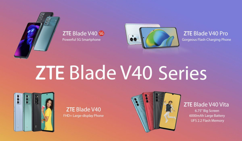 Blade V40 series phones